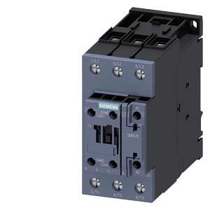 SIRIUS 51A 3P 400V 1 NO + 1 NC, 24 V AC contactor 3RT2036-1AD00 Siemens